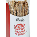 rye and seeds breadsticks